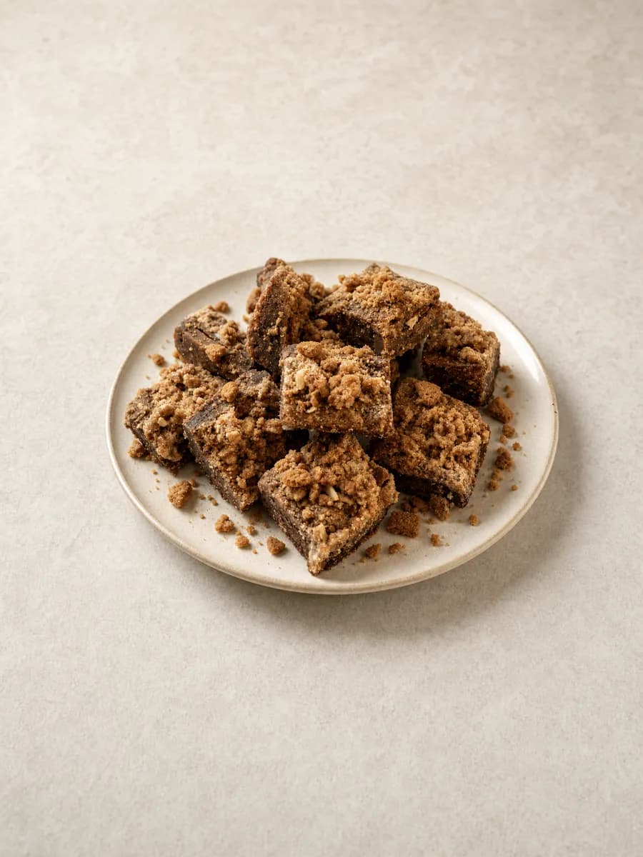 Biscoff Bonanza Squares — Three Quarter