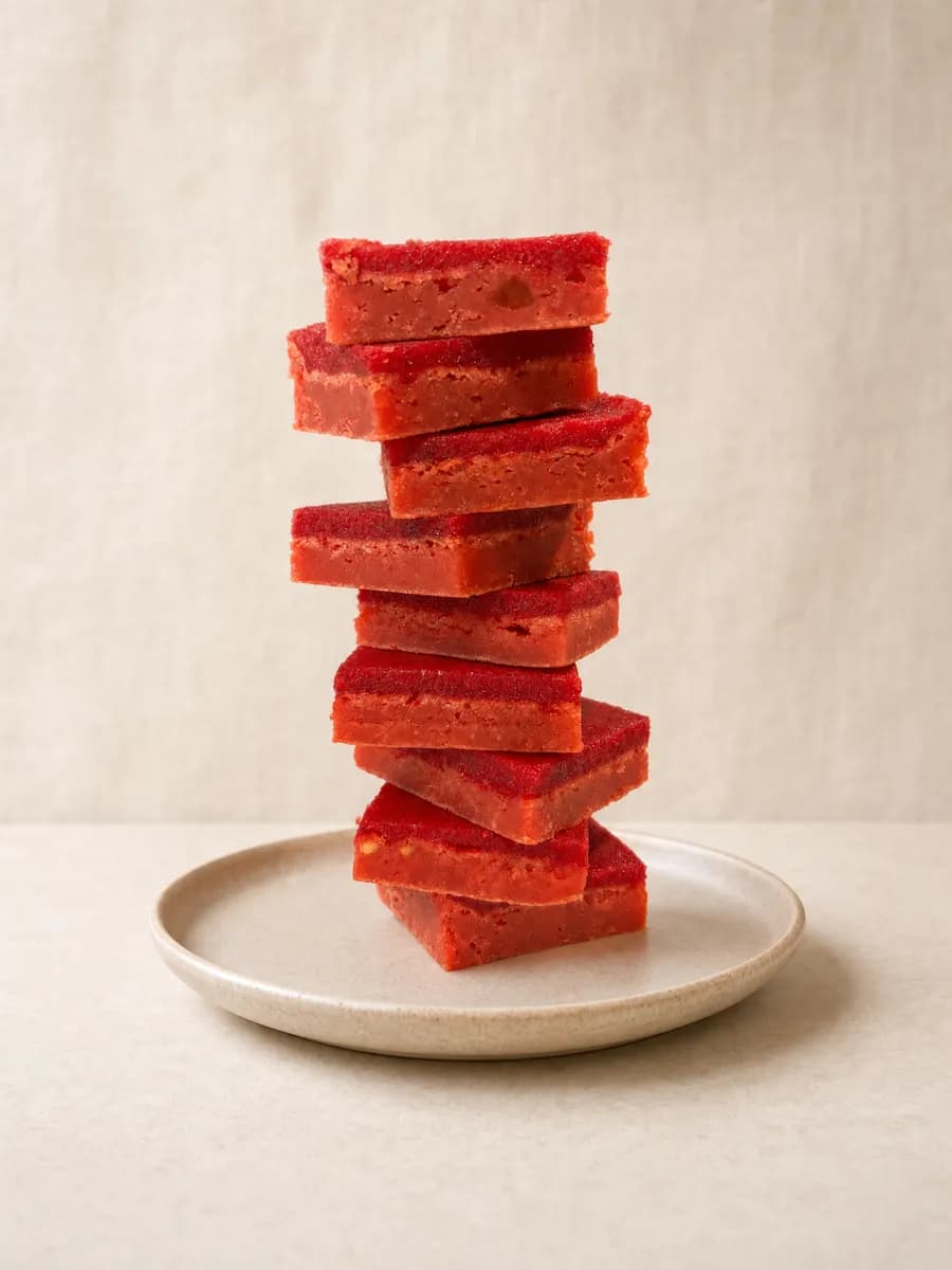 Jello Squares — Three Quarter