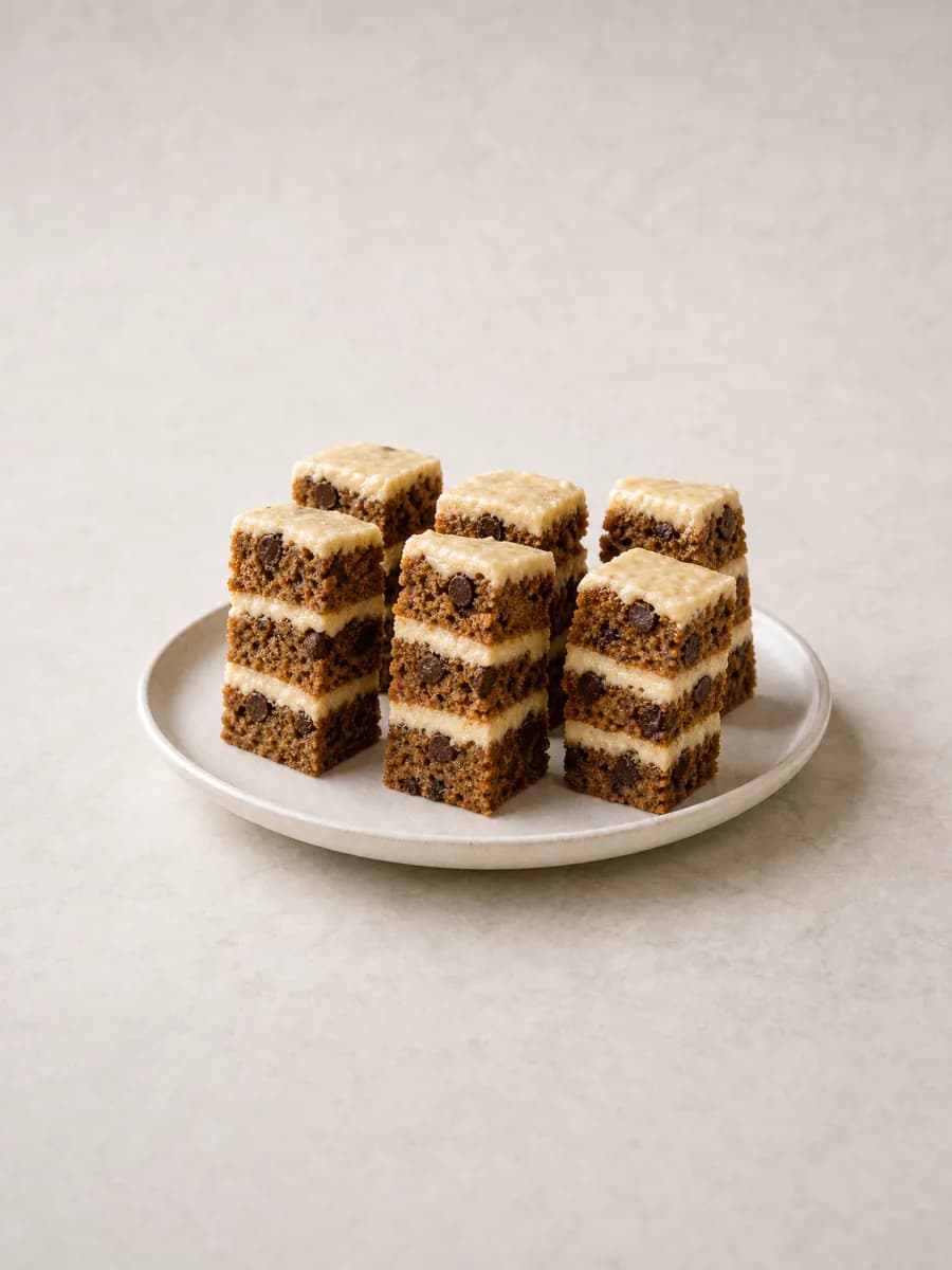 Tall Layered Squares — Three Quarter
